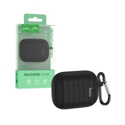 Silicone Case Hoco WB20 Fenix For Airpods Pro Black Silicone Case Hoco WB20 Fenix For Airpods Pro Black